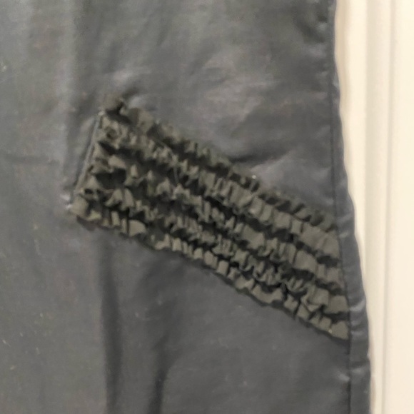 LOFT Black Sleeveless Maxi Dress with Textured Accents - Picture 11 of 11